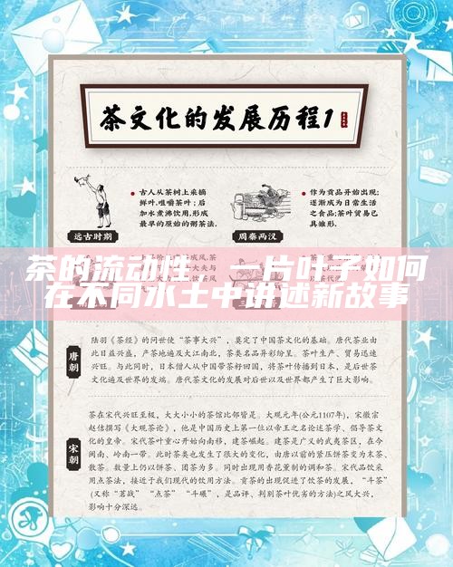 茶的流动性，一片叶子如何在不同水土中讲述新故事